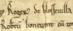 Lire la suite à propos de l’article Roger de Blosseville, donateur (1155-1189) au monastère de Longueville