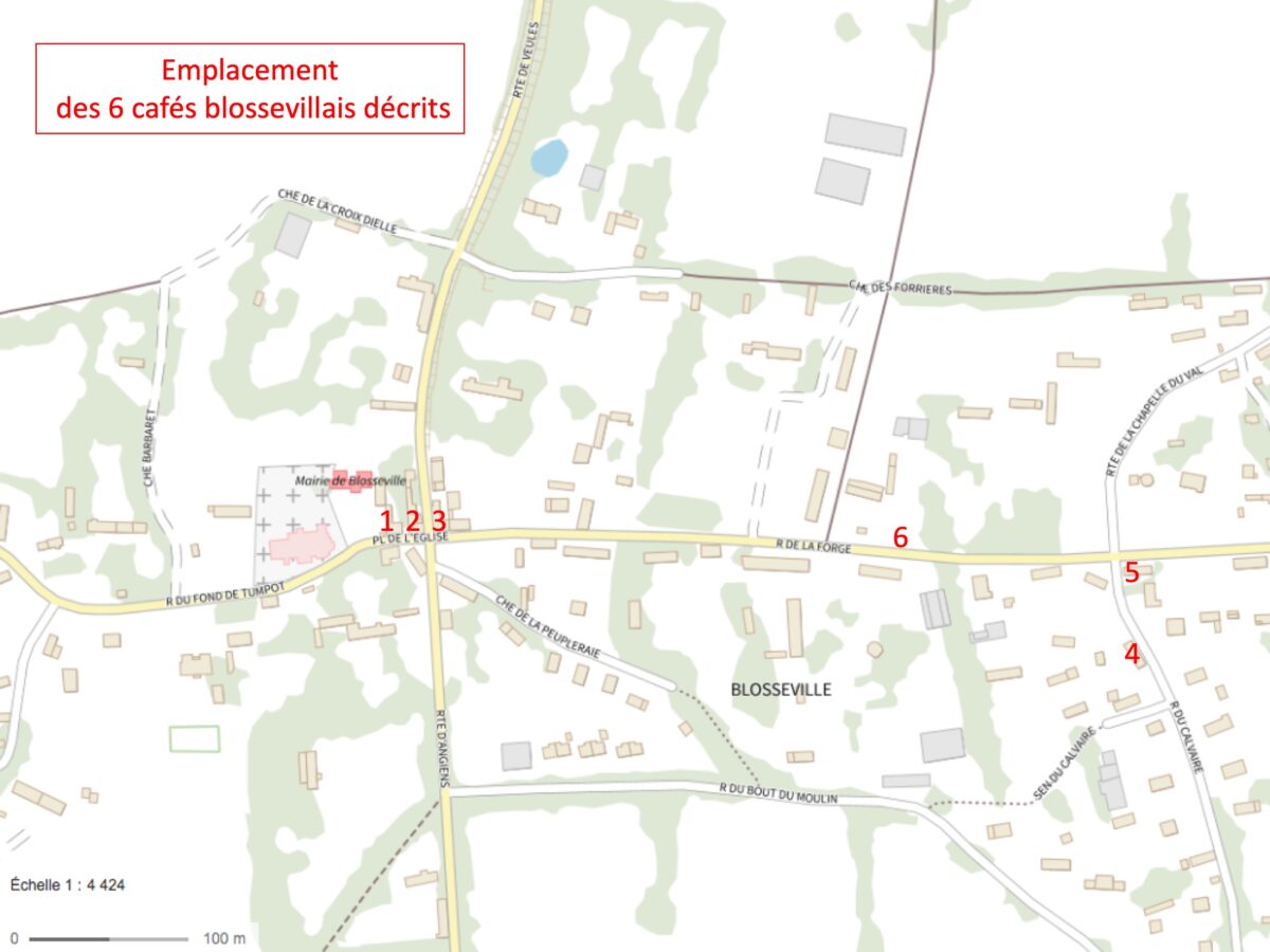 Cafés Emplacement