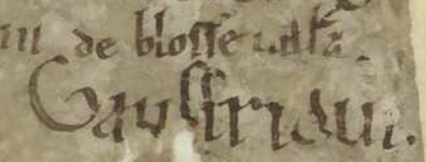 Geoffroi alias Gauffridus de Blosseville (1106-1108) - Blosseville ...