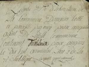 Lire la suite à propos de l’article Angiens, Avril 1794-Avril 1795 : le salpêtre et l&rsquo;ex curé